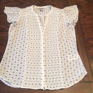 White detailed shirt
